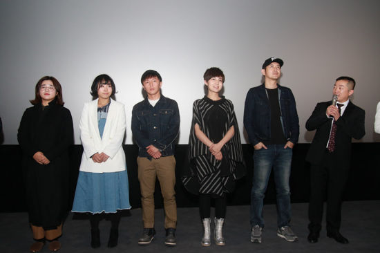 董事长兼制片人金王来,影片总导演黄永刚携主演白一弘,卢婕,张正阳
