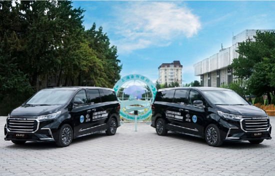 上汽大通maxus g20护航上合组织比什凯克峰会