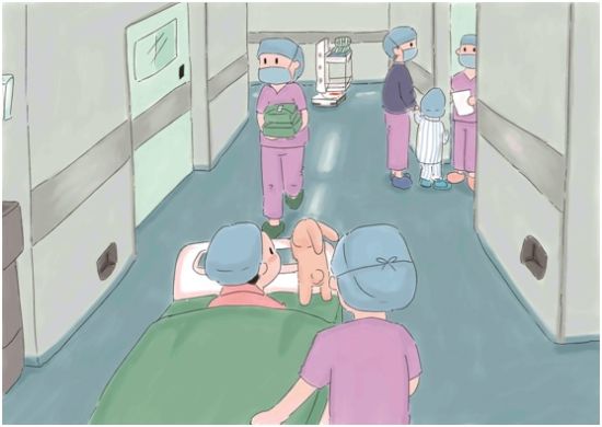 上海儿童医学中心启用"漫画术前科普宣教"