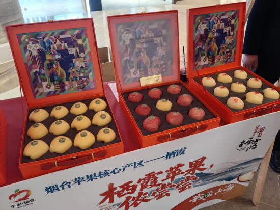 栖霞苹果。 范宇斌 摄 栖霞苹果。 范宇斌 摄