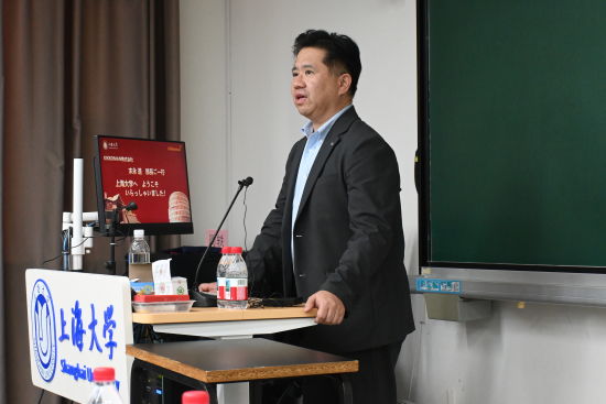 龟甲万公司海外管理部长末永道出席活动并致辞 龟甲万公司海外管理部长末永道出席活动并致辞