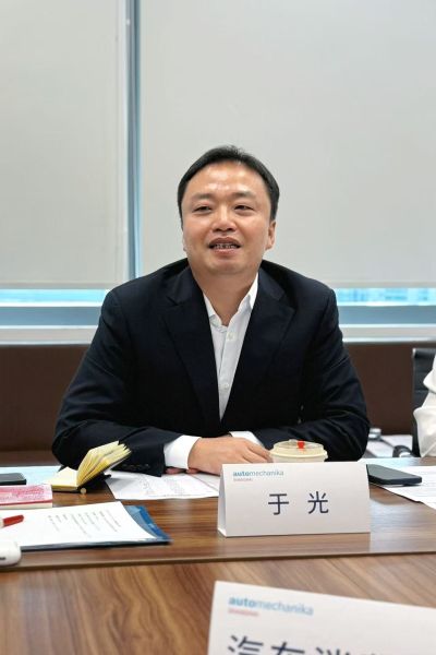 法兰克福展览(上海)有限公司 总经理 于光先生/供图 法兰克福展览(上海)有限公司 总经理 于光先生/供图