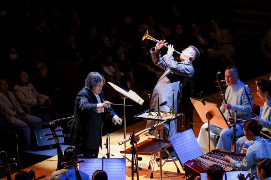 上海民族乐团原创音乐会《诗的中国》。 主办方供图 上海民族乐团原创音乐会《诗的中国》。 主办方供图