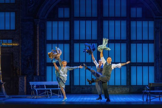 音乐剧《雨中曲》剧照。 牛小北 摄 音乐剧《雨中曲》剧照。 牛小北 摄