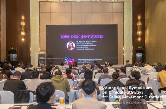 研讨会上,美国伊利诺伊大学兽医学院神经学临床教授、美国ACVIM认证神经专科医生Dr. Rosanne Krupka Peters认为,猫后肢无力或瘫痪的情况病因多样,临床症状无法直接确定病因,必须遵循系统化诊断流程。 研讨会上,美国伊利诺伊大学兽医学院神经学临床教授、美国ACVIM认证神经专科医生Dr. Rosanne Krupka Peters认为,猫后肢无力或瘫痪的情况病因多样,临床症状无法直接确定病因,必须遵循系统化诊断流程。