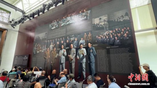展览现场。 中新网记者 康玉湛 摄 展览现场。 中新网记者 康玉湛 摄