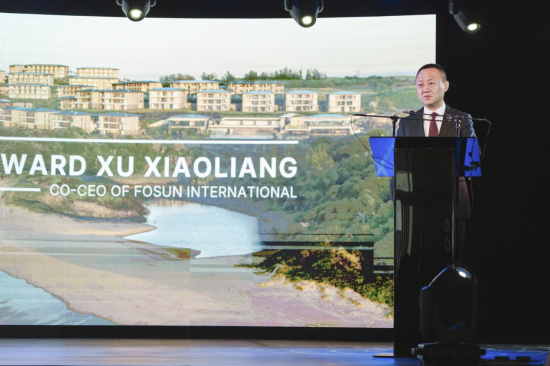 复星国际联席CEO、地中海度假集团董事长徐晓亮致辞 复星国际联席CEO、地中海度假集团董事长徐晓亮致辞