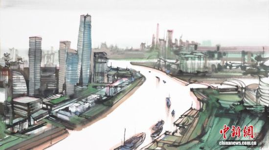 展出作品。 上海市文史研究馆供图 展出作品。 上海市文史研究馆供图