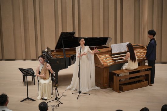 “2026 STAGE·旭日——国风琴韵”管风琴专场音乐会。 主办方供图 “2026 STAGE·旭日——国风琴韵”管风琴专场音乐会。 主办方供图