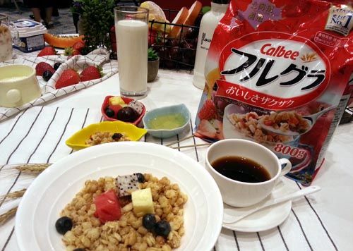 卡乐比北海道产富果乐·水果麦片在中国正式