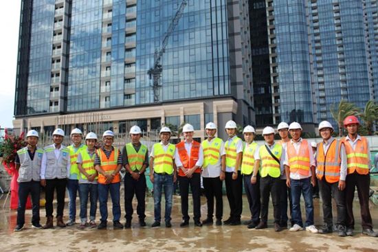 中建二局海外最大单金河项目之Alpha 2项目正