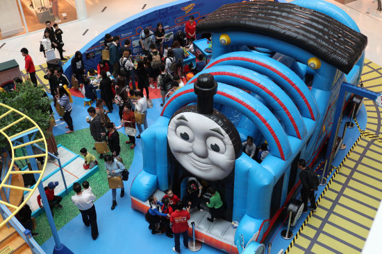 托马斯小火车到站上海 带你探索奇妙世界