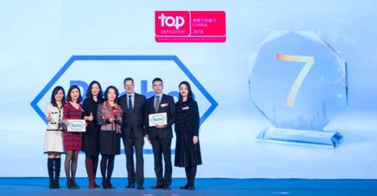 罗氏诊断荣膺2018 中国杰出雇主