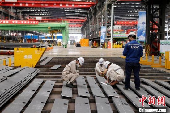 第二艘国产大型邮轮在上海正式开工建造