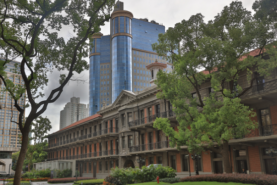 上海中区广场外观图.