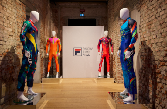 FILA��1981���Ƴ�רΪ�������´����SNOW TIME��ѩ�˶���Ʒϵ��