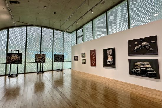 艺术家王川最新个展“抽象四十年”在上海开幕